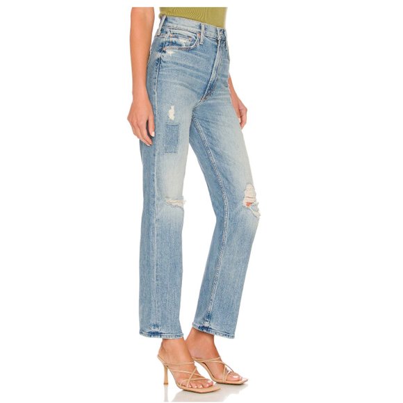MOTHER | High Waisted Study Hover Jeans (We Are Castaways) Size 32 NWT - Picture 3 of 4